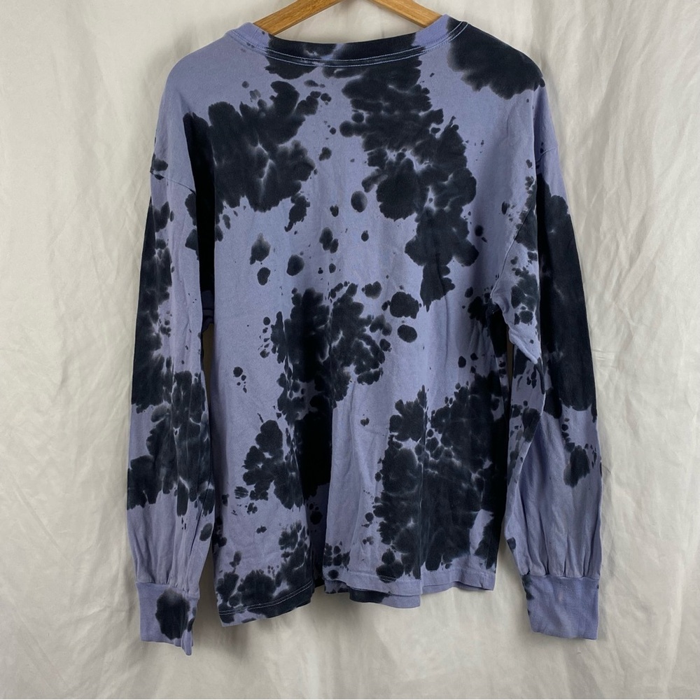 The Simpsons Treehouse of Horror Alien Tie-Dye Long Sleeve Shirt Size Medium - Picture 2 of 16